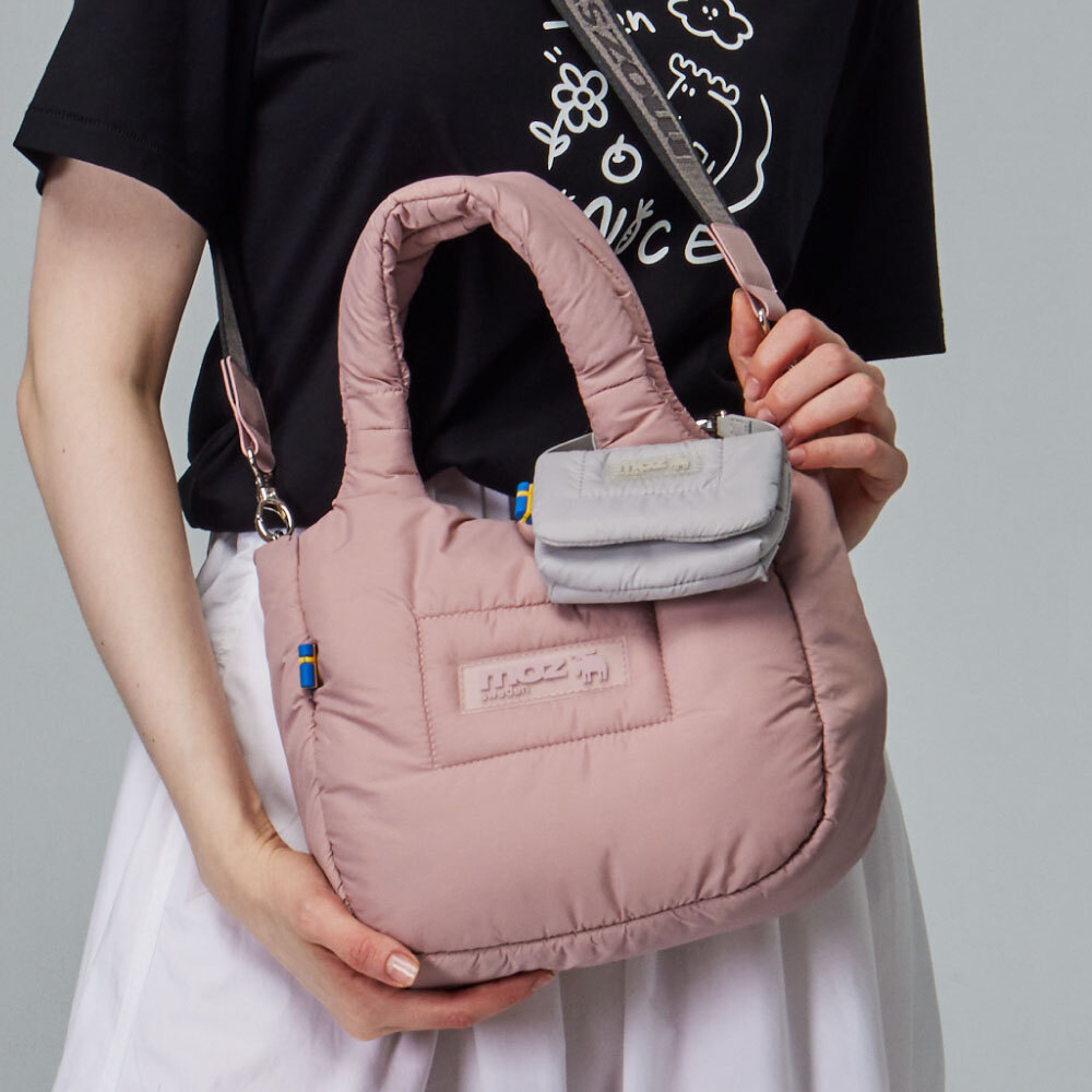 【熱銷現貨】moz瑞典 駝鹿 Light 空氣 雲朵包(霧粉)中