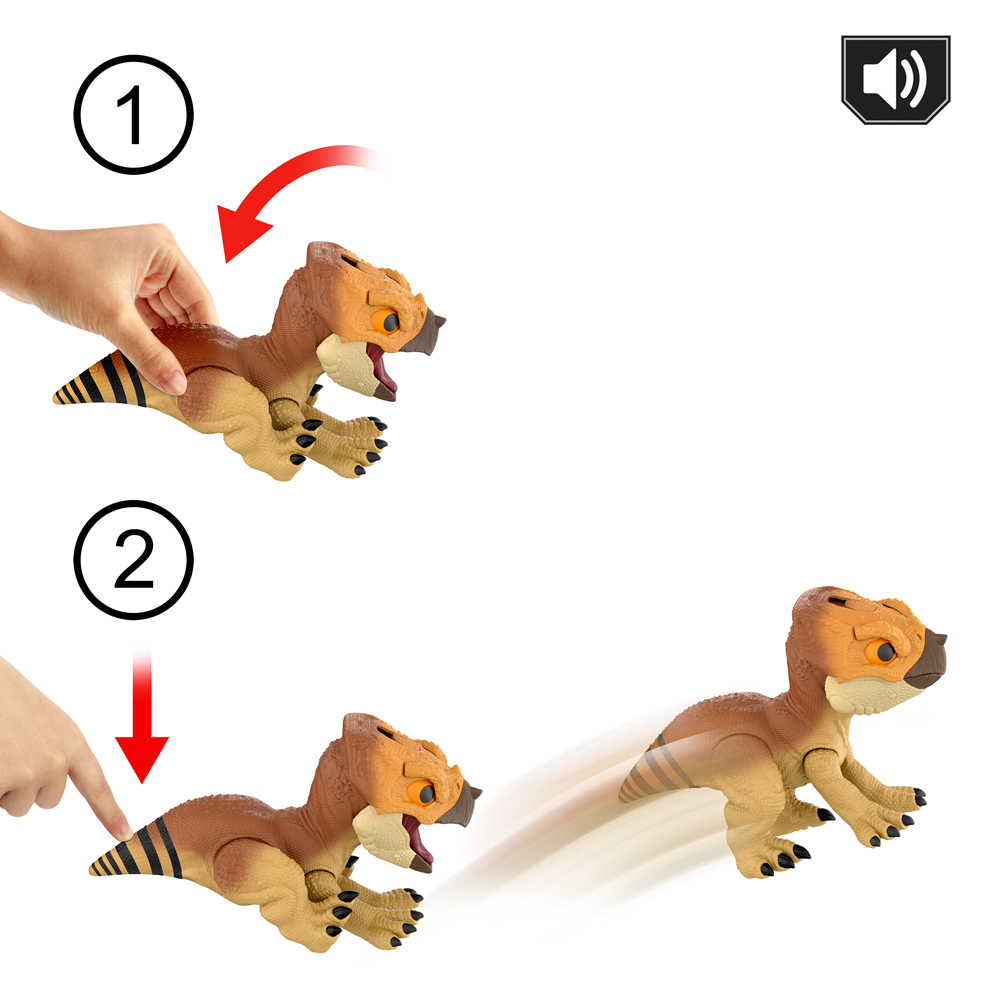 侏羅紀世界電影系列-互動鷹角龍