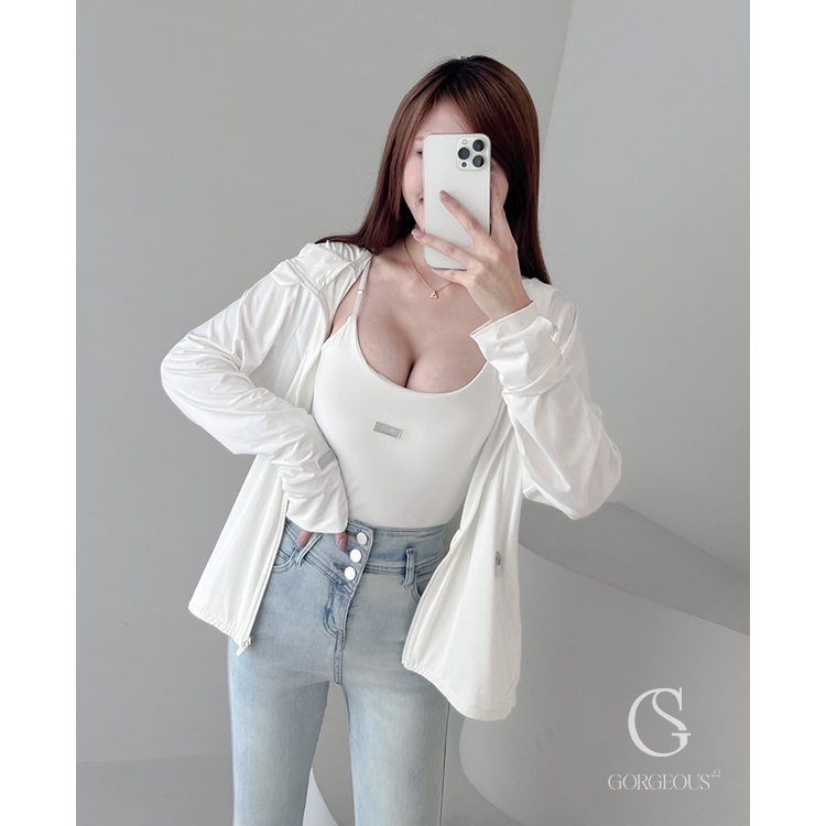 G9325 現貨 「 (小件)UPF50+清涼防曬外套 」