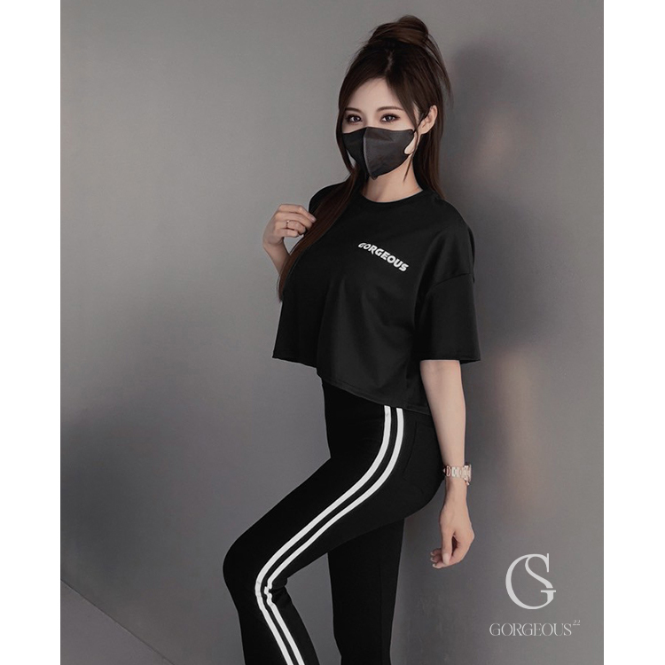 G9588 現貨 「 瘦腰腰SPORT長腿褲」