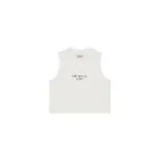 [S] ADLV CREAM BASIC LOGO WOMAN SLEEVELESS, 25SS-TP-SL-LG-BWL-CRM (SAV425)