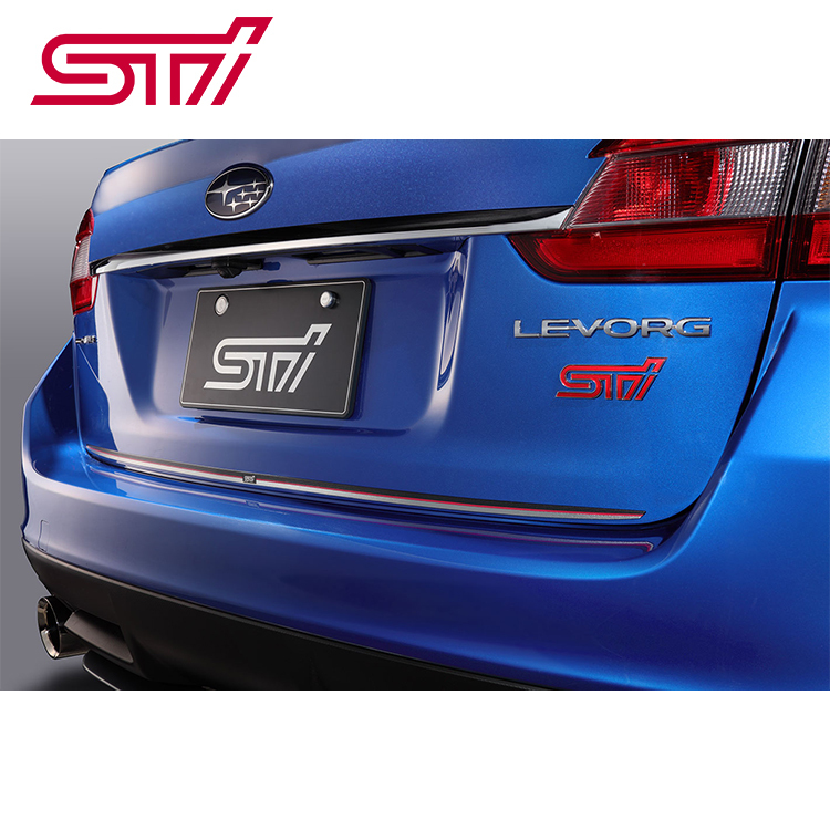 STI 三色 尾門飾條 SUBARU LEVORG 2015-2022