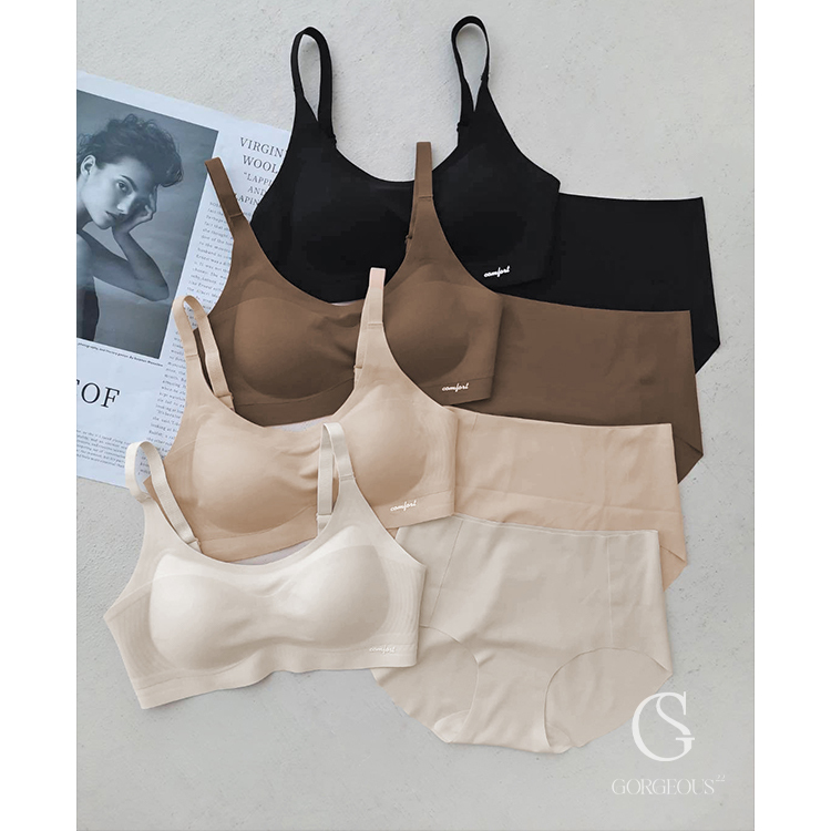 LE009 現貨「爆乳1+1搶先購！內衣+無痕小褲褲」