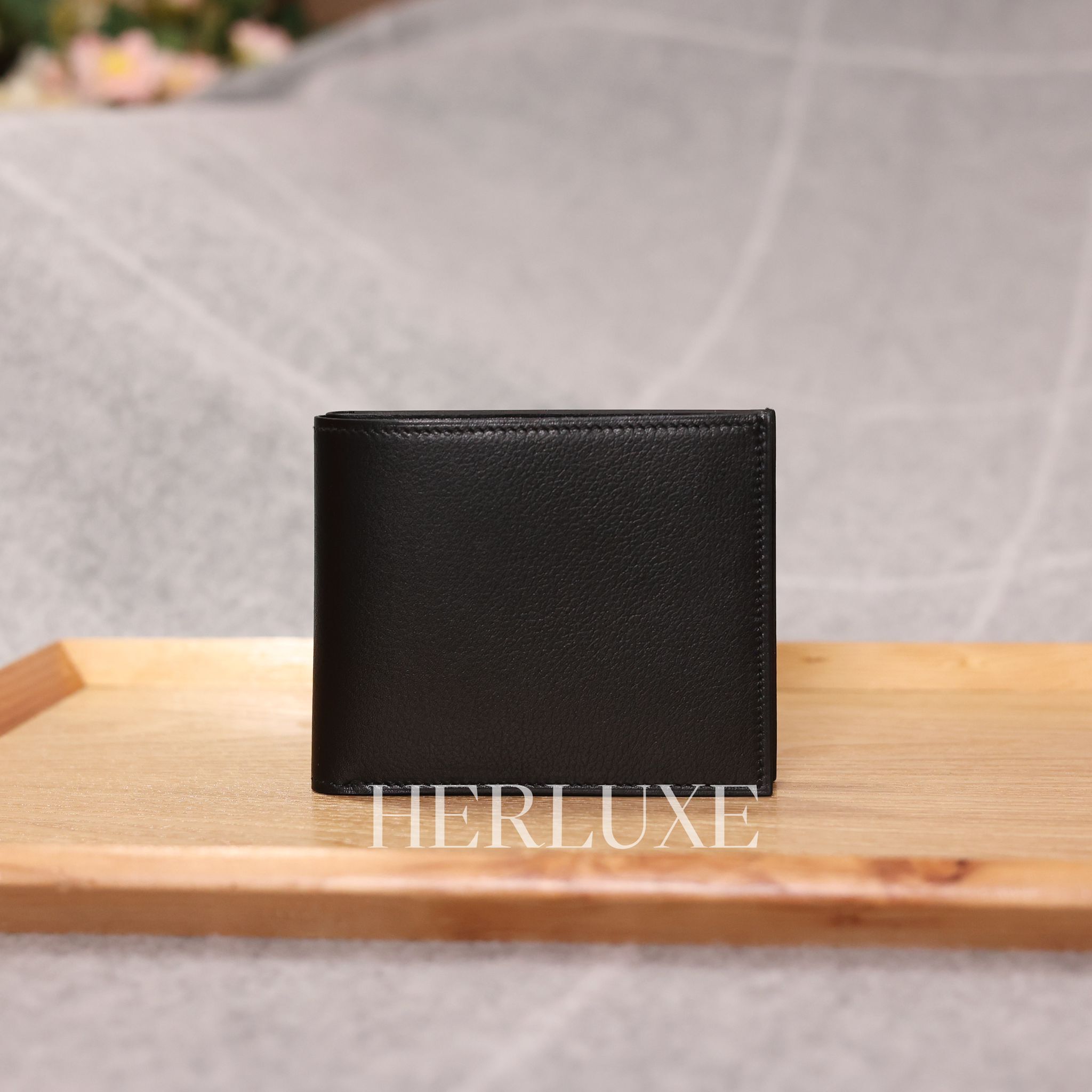 Citizen twill wallet 89 noir / 71 bleu de France / 73 bleu saphir soie evergrain