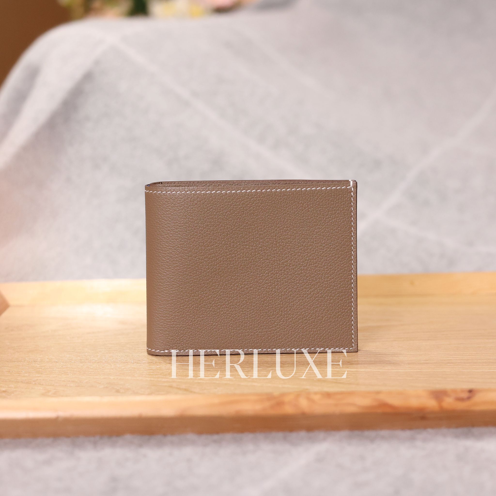 Citizen twill compact wallet 18 etoupe/ 71 bleu de France / 73 bleu saphir evercolor