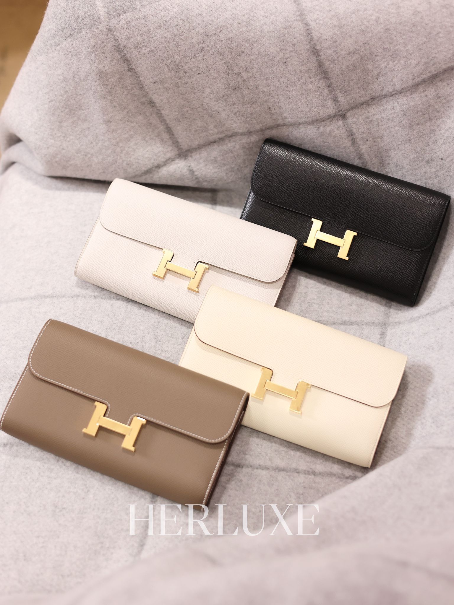 Constance to go M4 gris pale cc epsom W （二手 99% new)