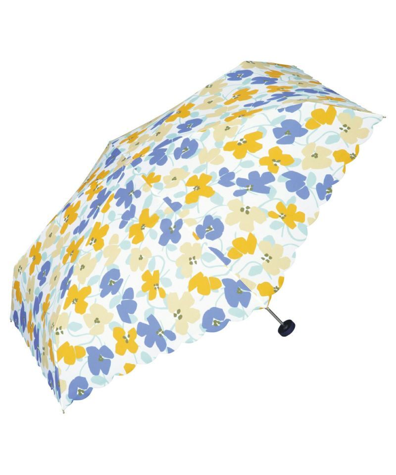 WPC - 迷你摺傘 （常春藤圖案-藍/黃色）(1946-304-002)