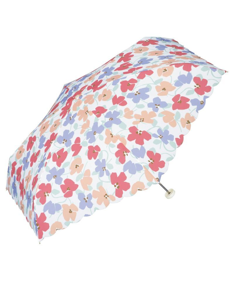 WPC - 迷你摺傘 （常春藤圖案-粉/紫色）(1946-304-002)