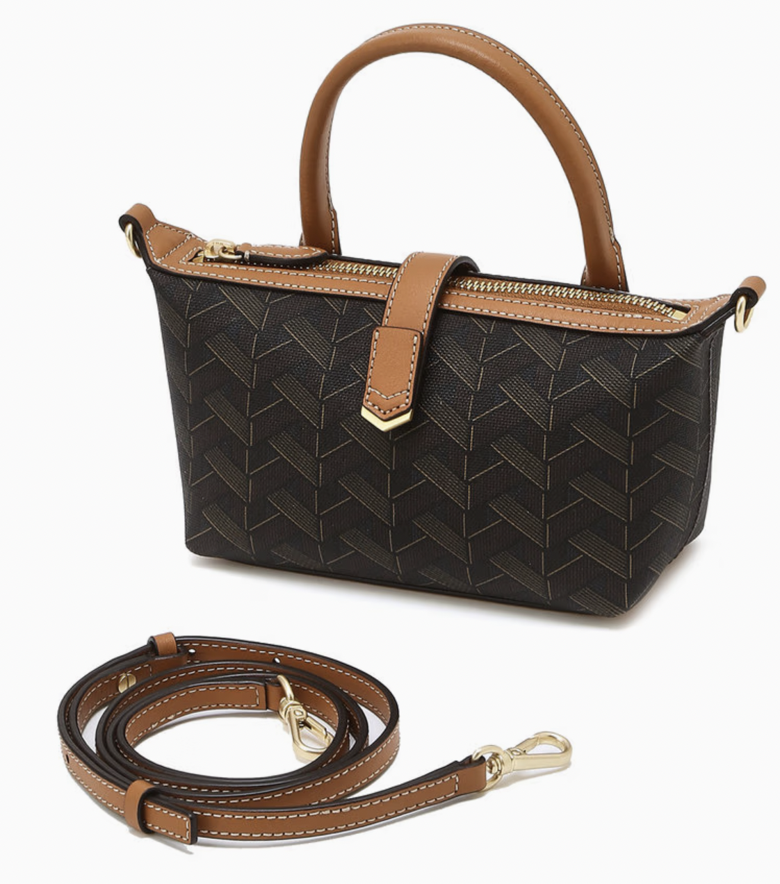 韓國Jillstuart Rosella Chilling Pattern Mini Tote & Cross
