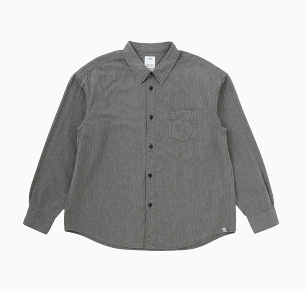 LAST PCS RE-STOCK: VISVIM 2025 S/S 1920 CHAMBRAY L/S (C/SI) - PRE ORDER ITEM (預訂中)