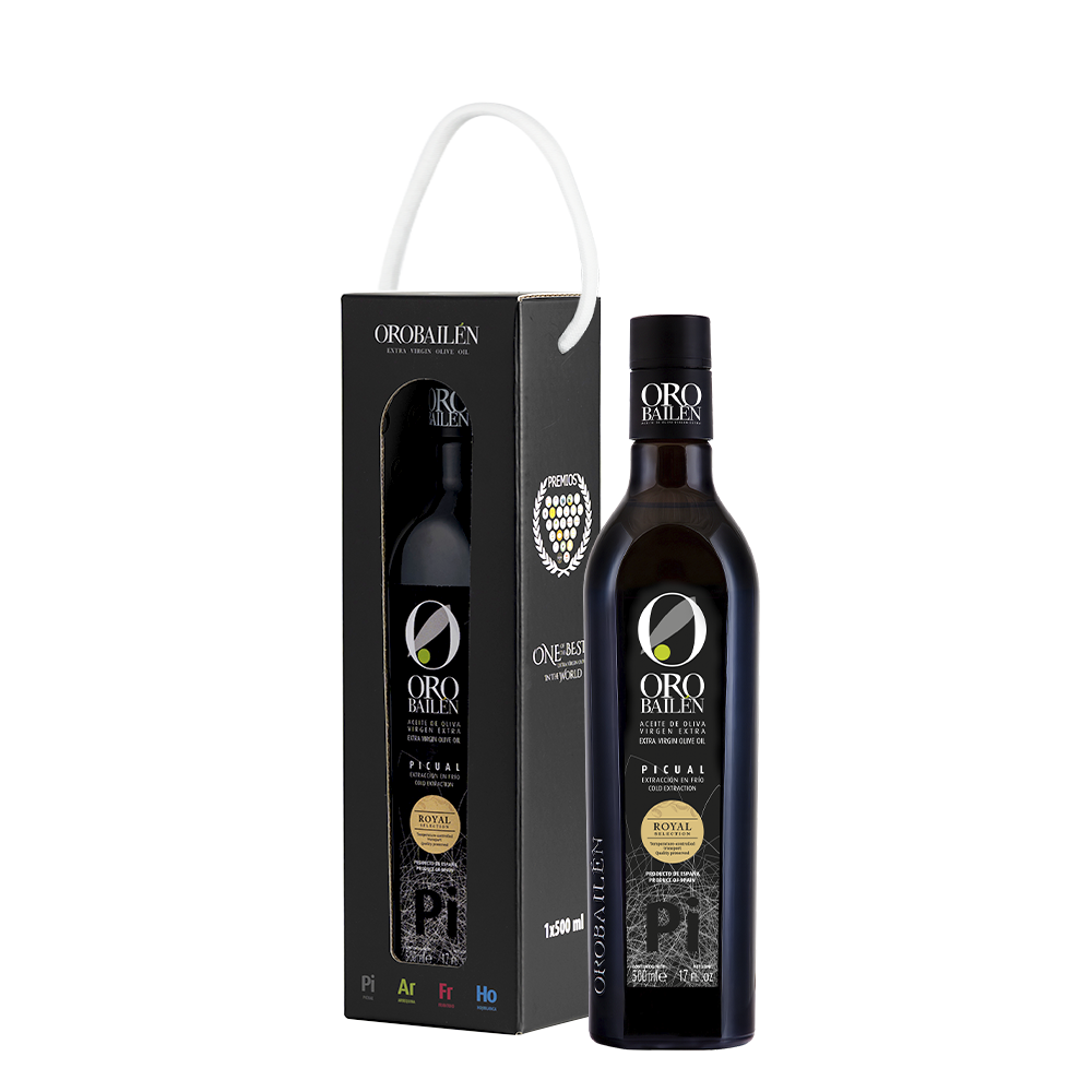 皇嘉特級冷壓初榨橄欖油 Picual 500ml 單入經典提盒