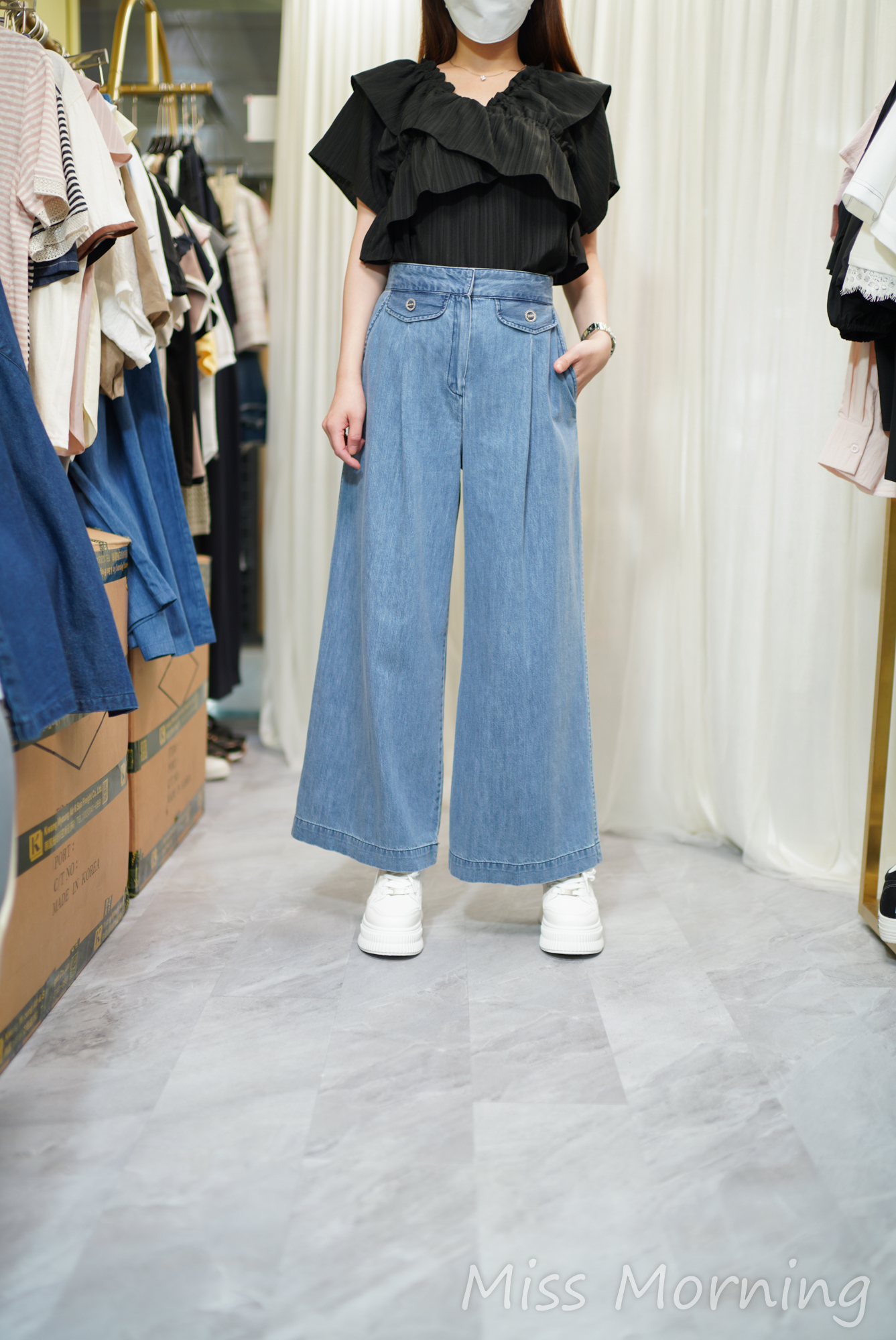 多種著法免燙靚色上衣(14628)