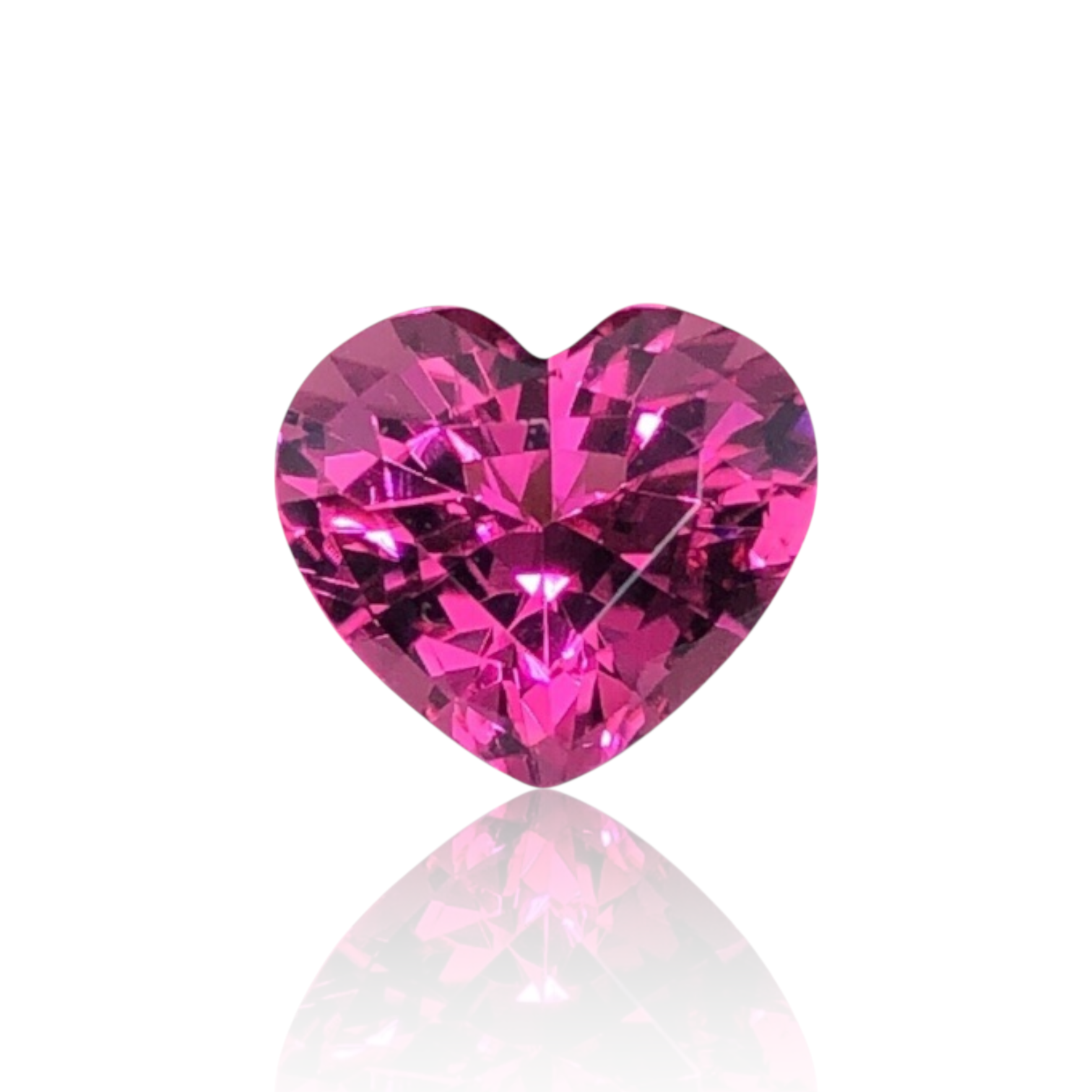 【霓虹粉紅色"Neon"．頂級無暇‧天然紅寶碧璽 3.44ct(附TDUGR台大證書)】