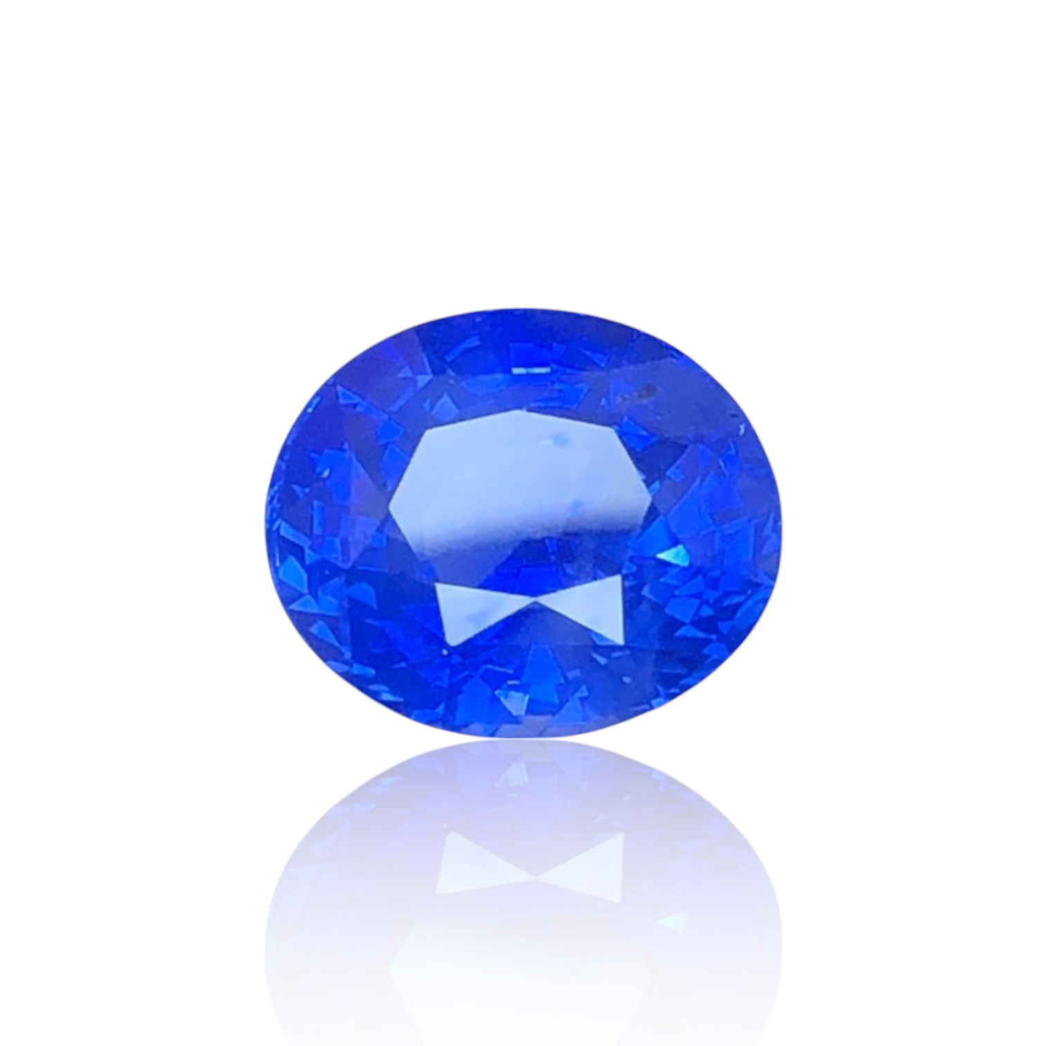 【頂級"Intense Cornflower"濃彩矢車菊藍藍寶石(H) 5.08ct(附Lotus蓮花銀證/CGL雙證書)】