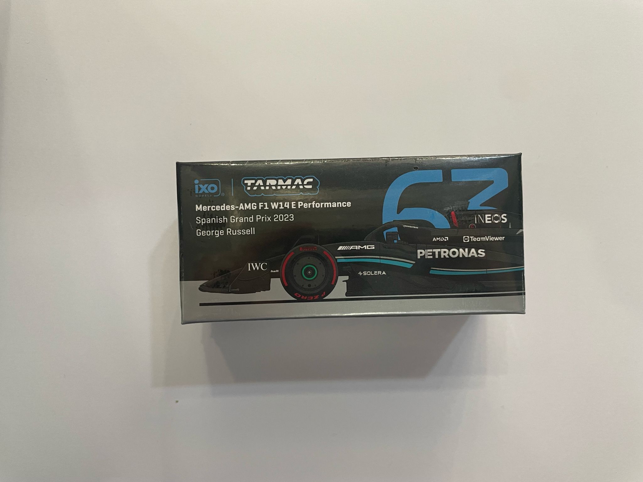 TARMAC MERCEDES AMG F1 W14 E PERFORMANCE SPANISH GRAND PRIX 2023 GEORGE RUSSELL