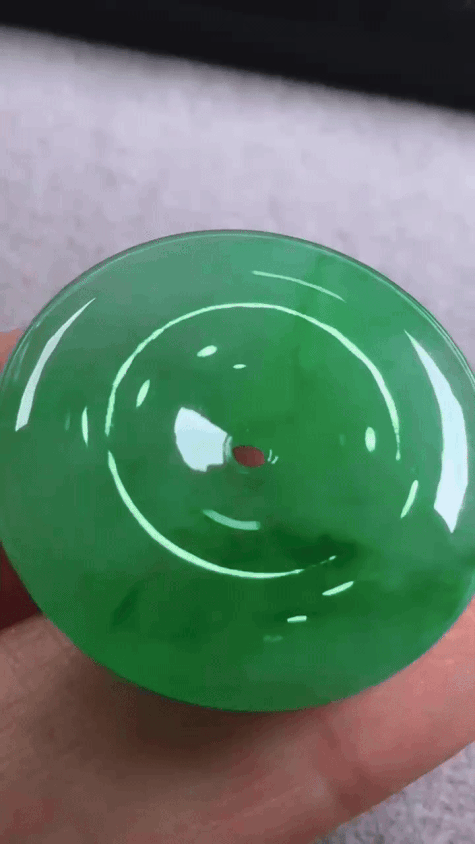 519342 翡翠平安扣 (24.6mm直徑)