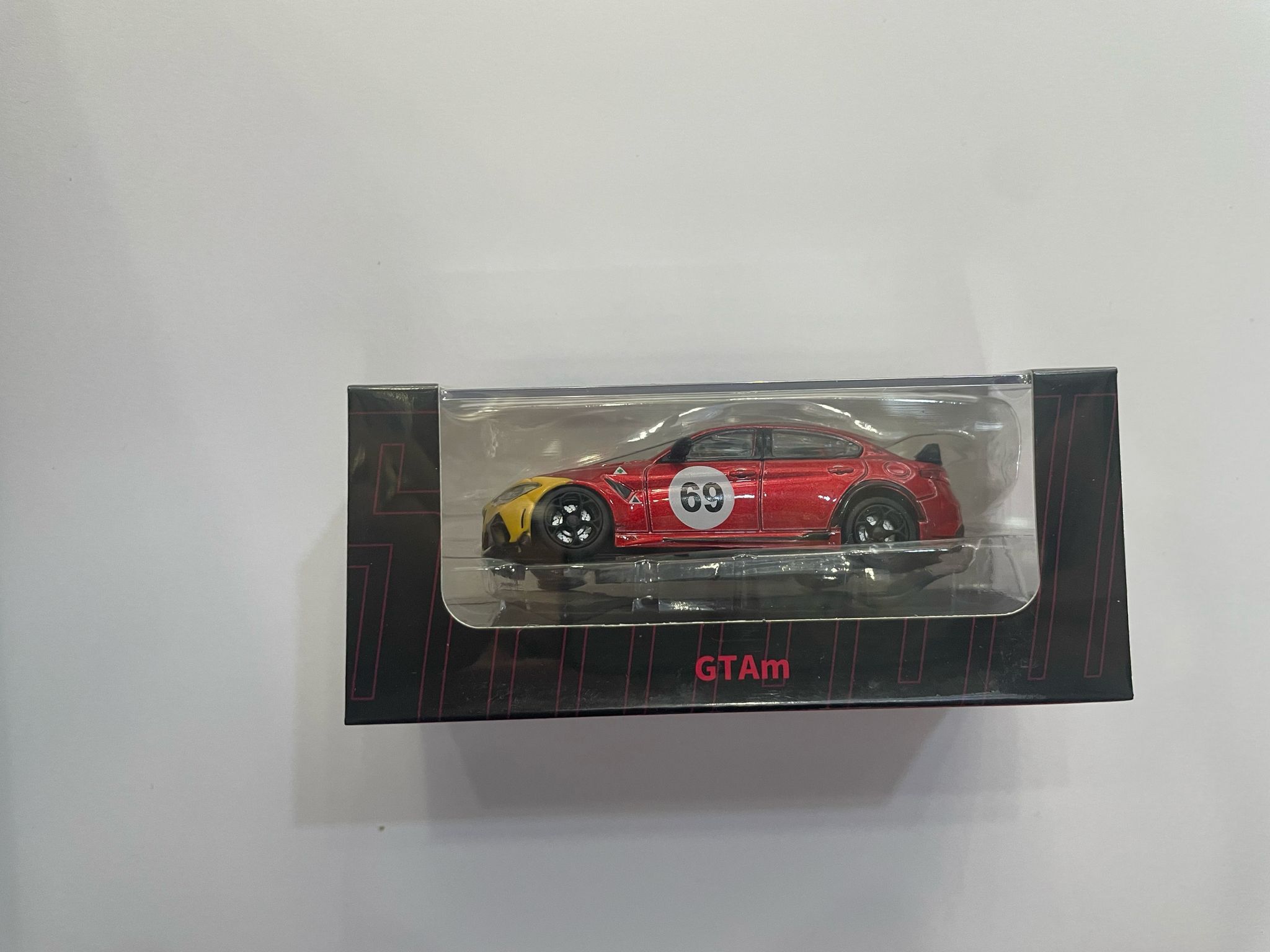 SHADOW ALFA ROMEO GIULIA GTAM RED NO.69