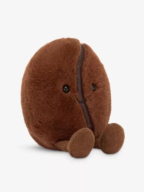 "英國代購" JELLYCAT 咖啡豆造型毛絨玩具