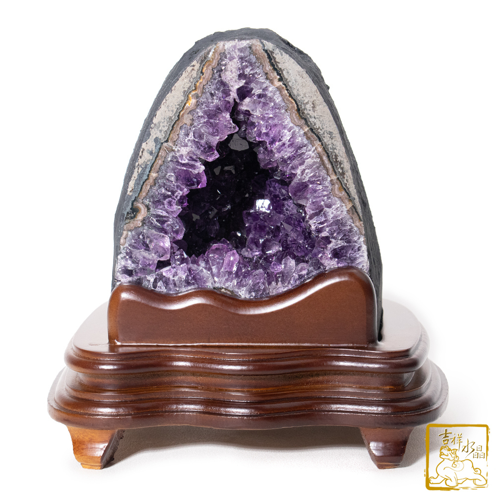 烏拉圭紫水晶立洞 2.12kg 紫氣東來