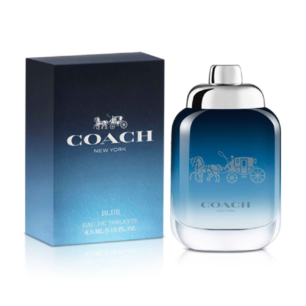 COACH BLUE 時尚藍調男性淡香水 4.5ml 小香