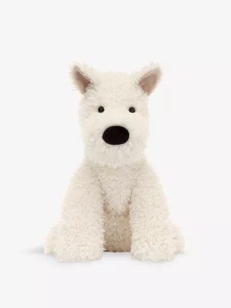 "英國代購" JELLYCAT 狗狗 白色 造型 絨毛玩具