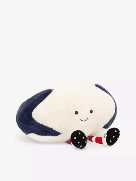 "英國代購" JELLYCAT 橄欖球 造型 絨毛玩具