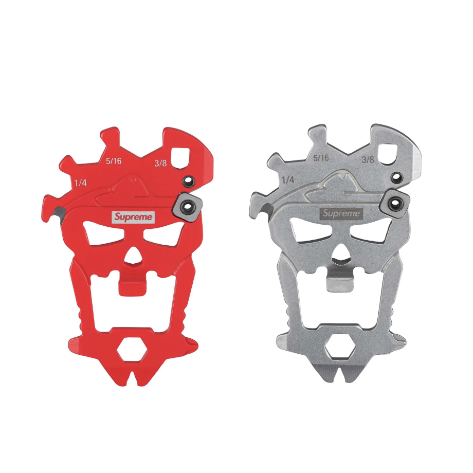 -(C05)-SUPREME SOG MACV TOOL 不鏽鋼 多功能工具 紅色/銀色-SS25A102