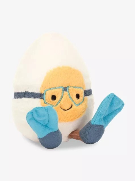 "英國代購" JELLYCAT 水煮蛋 造型絨毛玩具