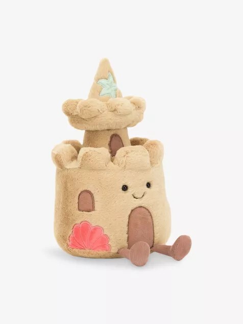 "英國代購" JELLYCAT 沙雕城堡 造型絨毛玩具