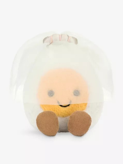 "英國代購" JELLYCAT 水煮蛋 新娘造型絨毛玩具