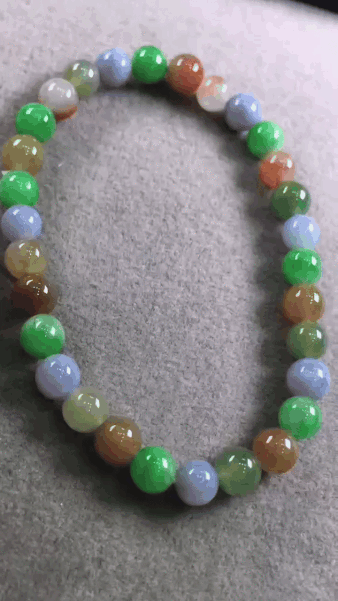 519347 翡翠多寶手串 (6mm直徑)