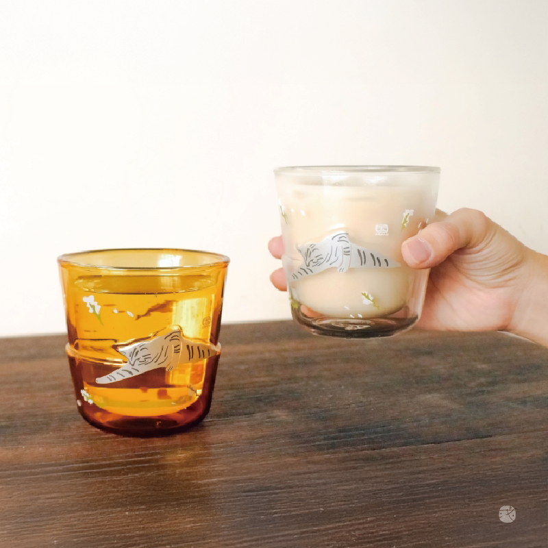 台灣《好玻》常玉｜小貓夢遊雙層玻璃杯
