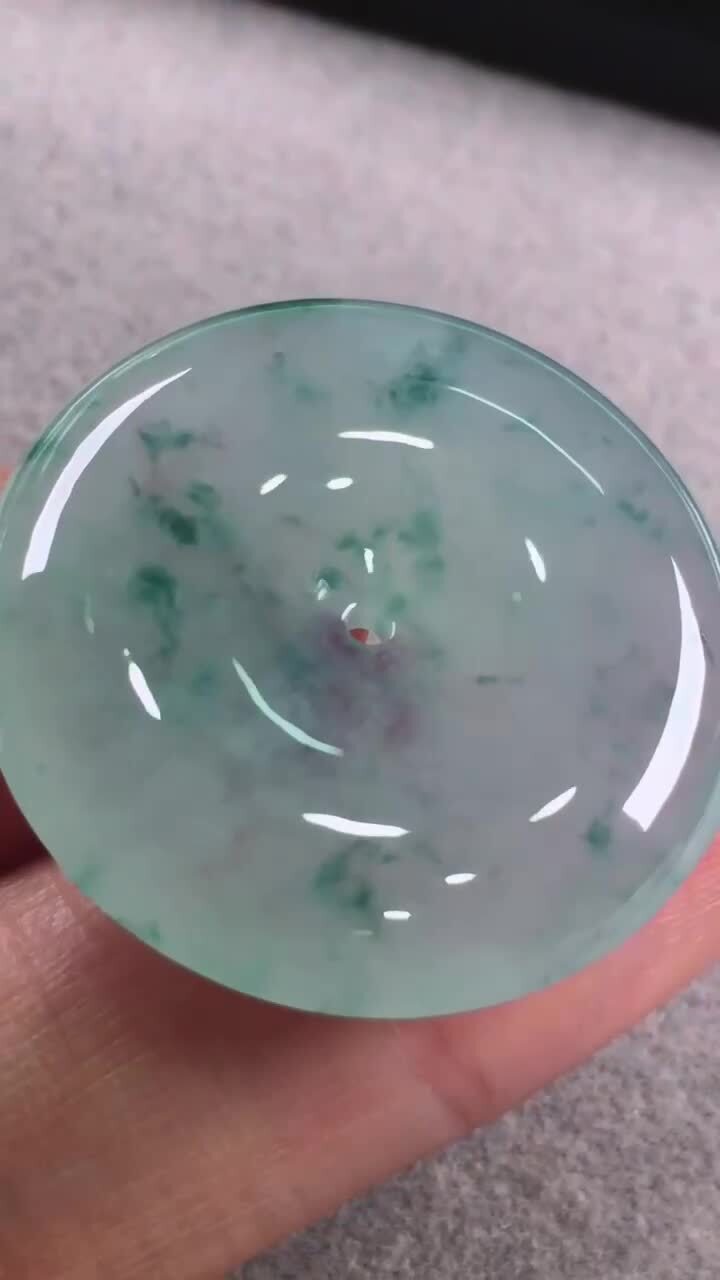 519349 翡翠平安扣 (27.5mm直徑)