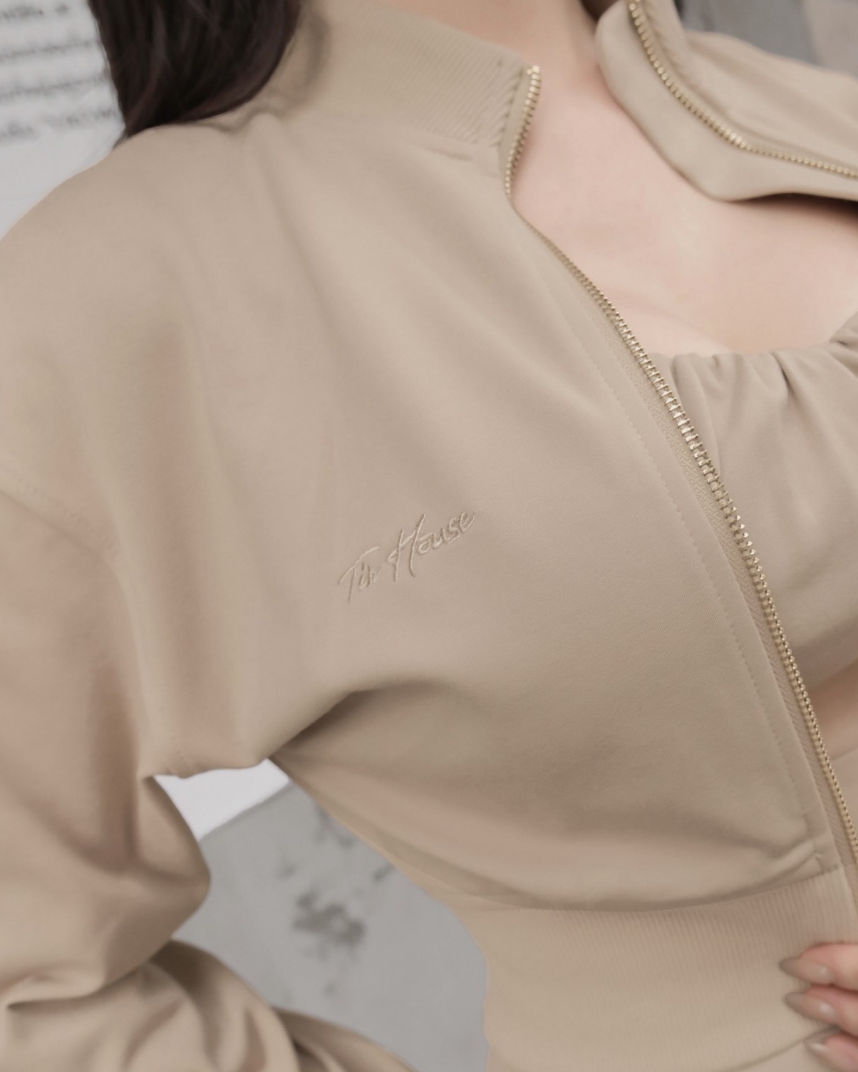 訂製-休閒重磅棉立領短外套