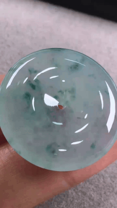 519349 翡翠平安扣 (27.5mm直徑)