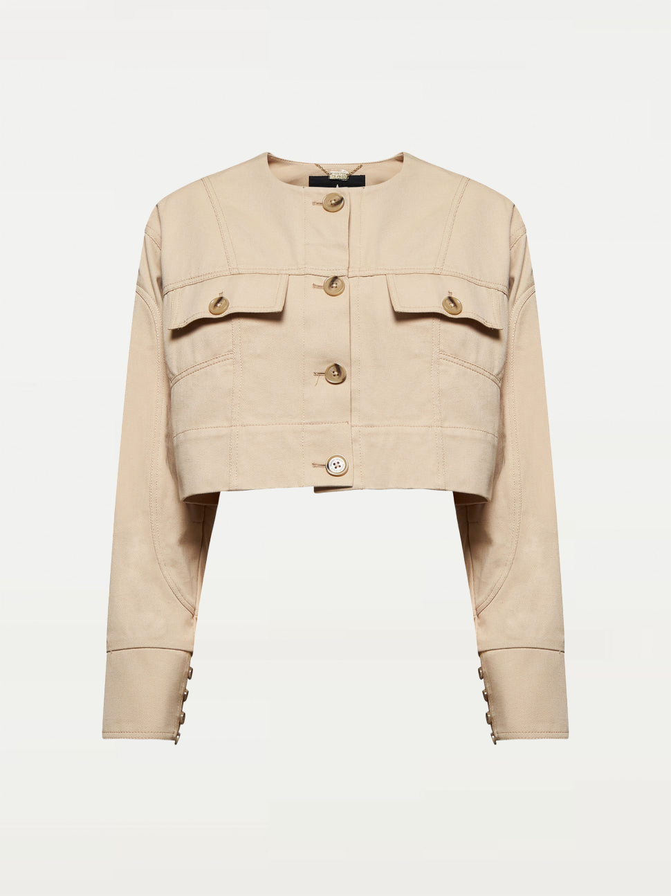 【Silvian Heach】雙口袋短版外套