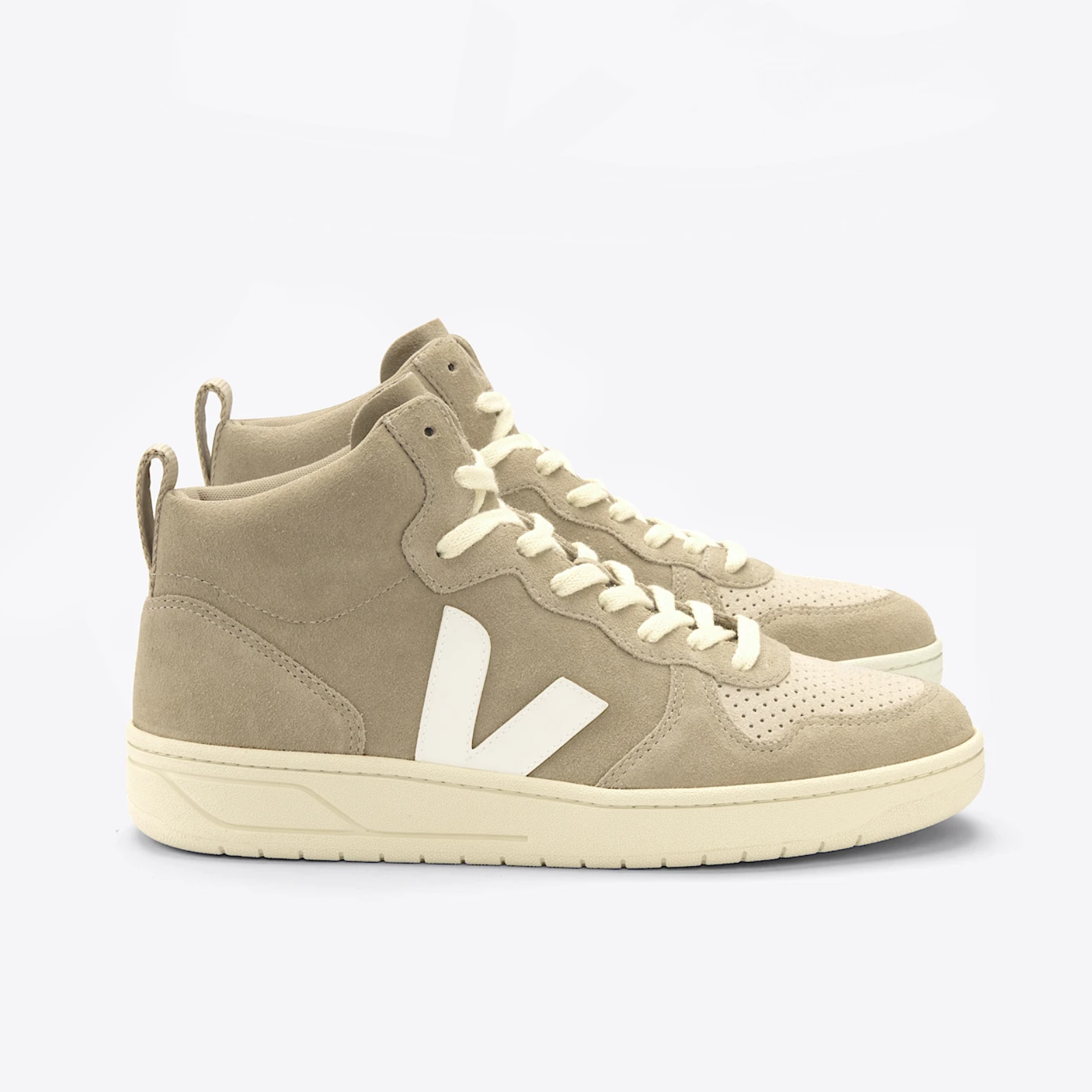 1FO0510-178 VEJA V-15 Suede Dune Pierre #VQ0302912A (S-BR-E)