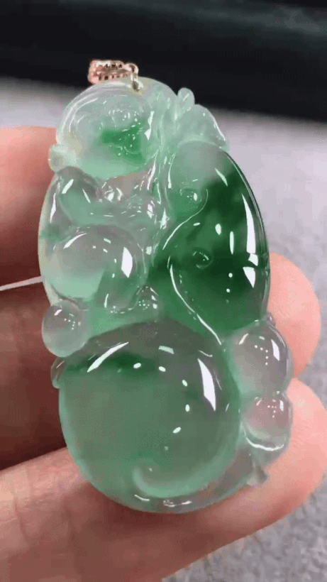 519351 翡翠瑞猴獻壽