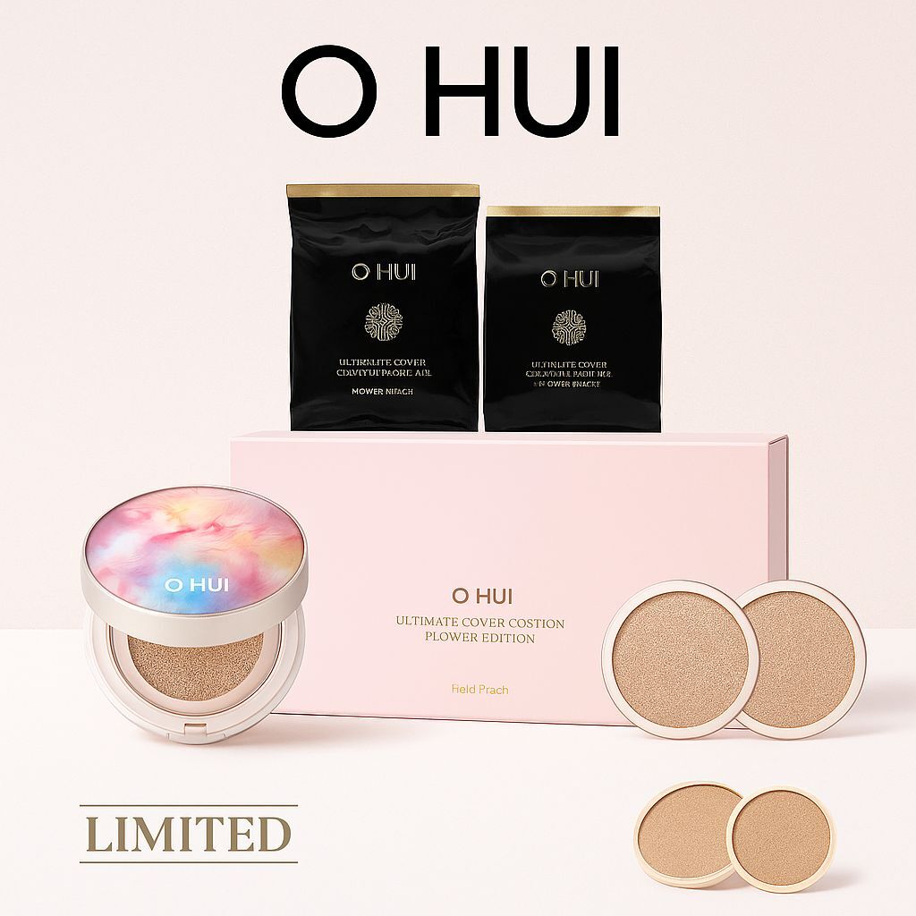 【現貨】OHUI G060201 花朵氣墊套裝