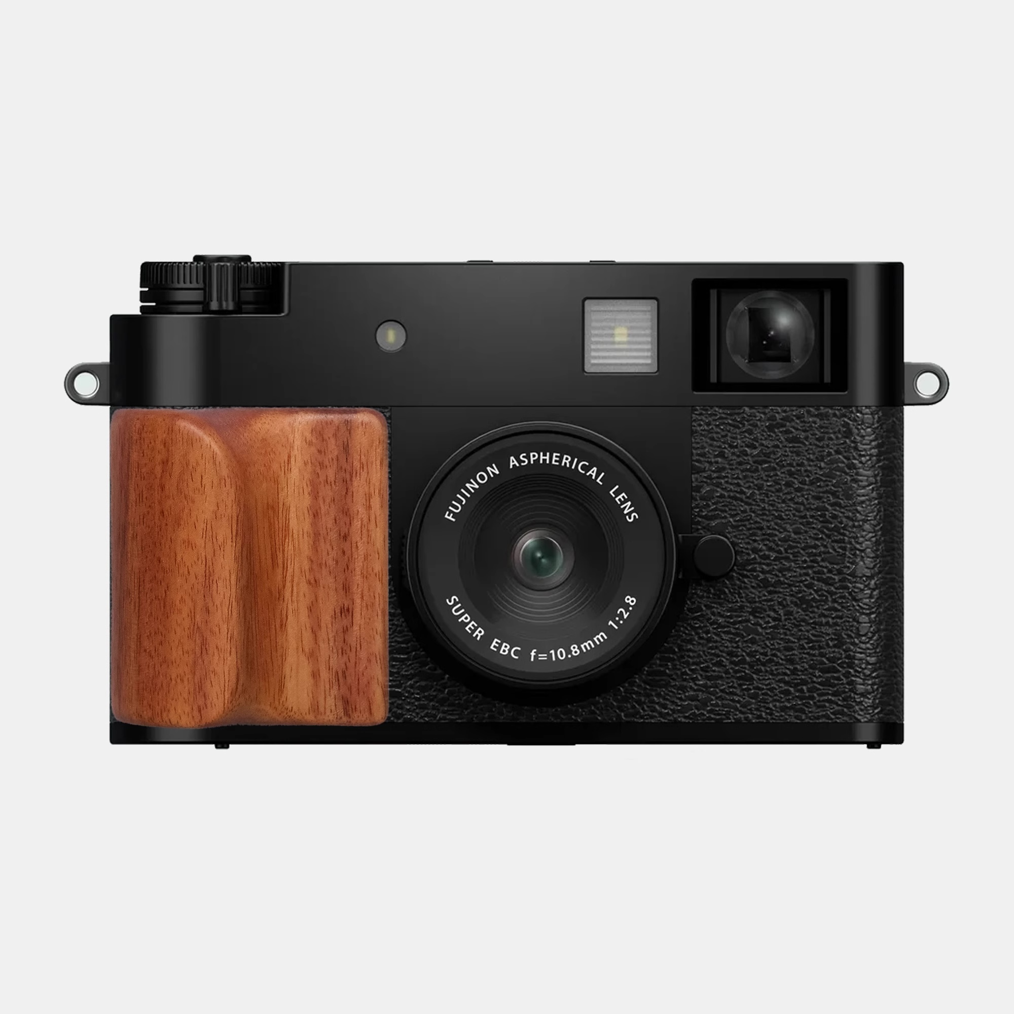 FUJIFILM X-HALF 黏貼式相機手把 胡桃木手把 黑檀木手把