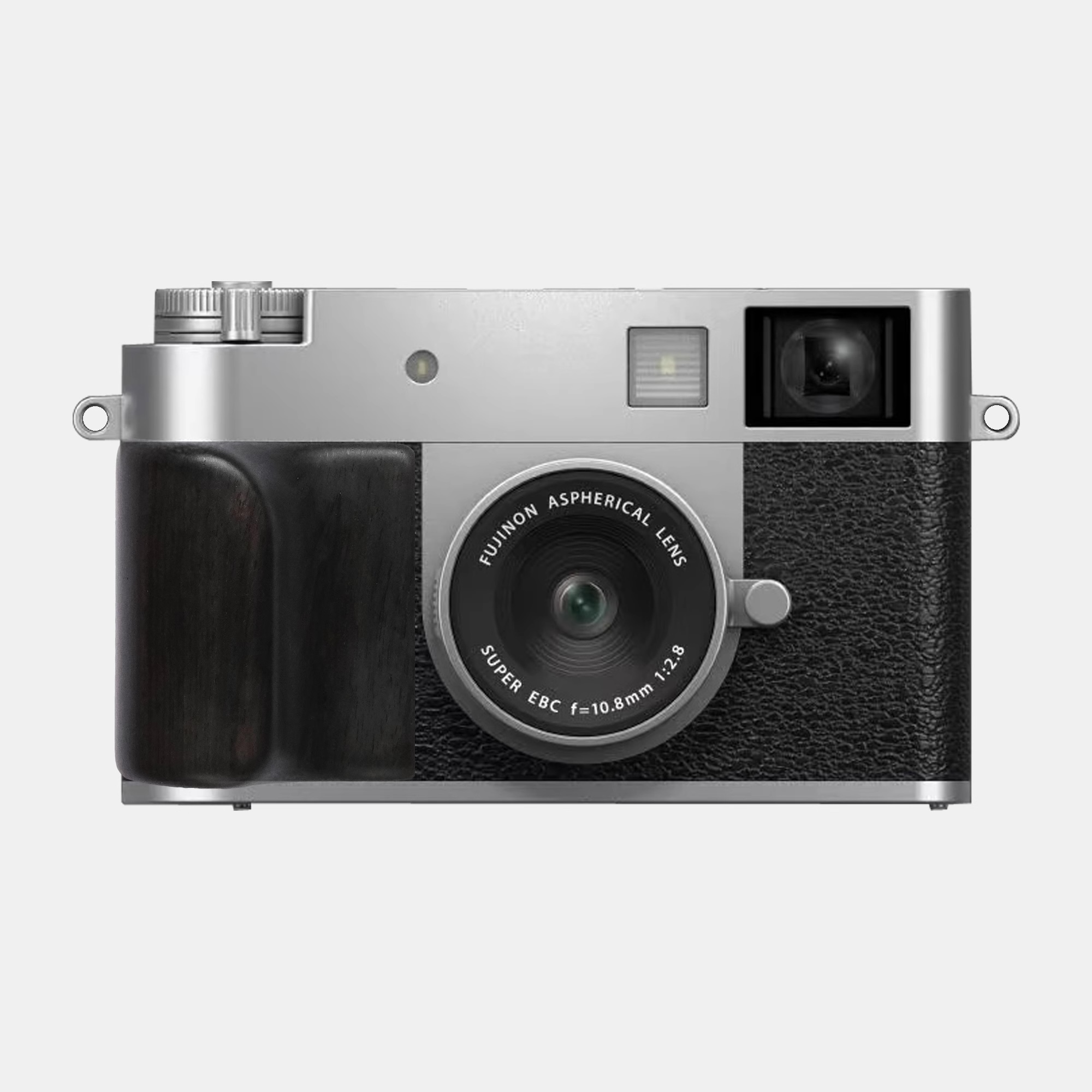 FUJIFILM X-HALF 黏貼式相機手把 胡桃木手把 黑檀木手把