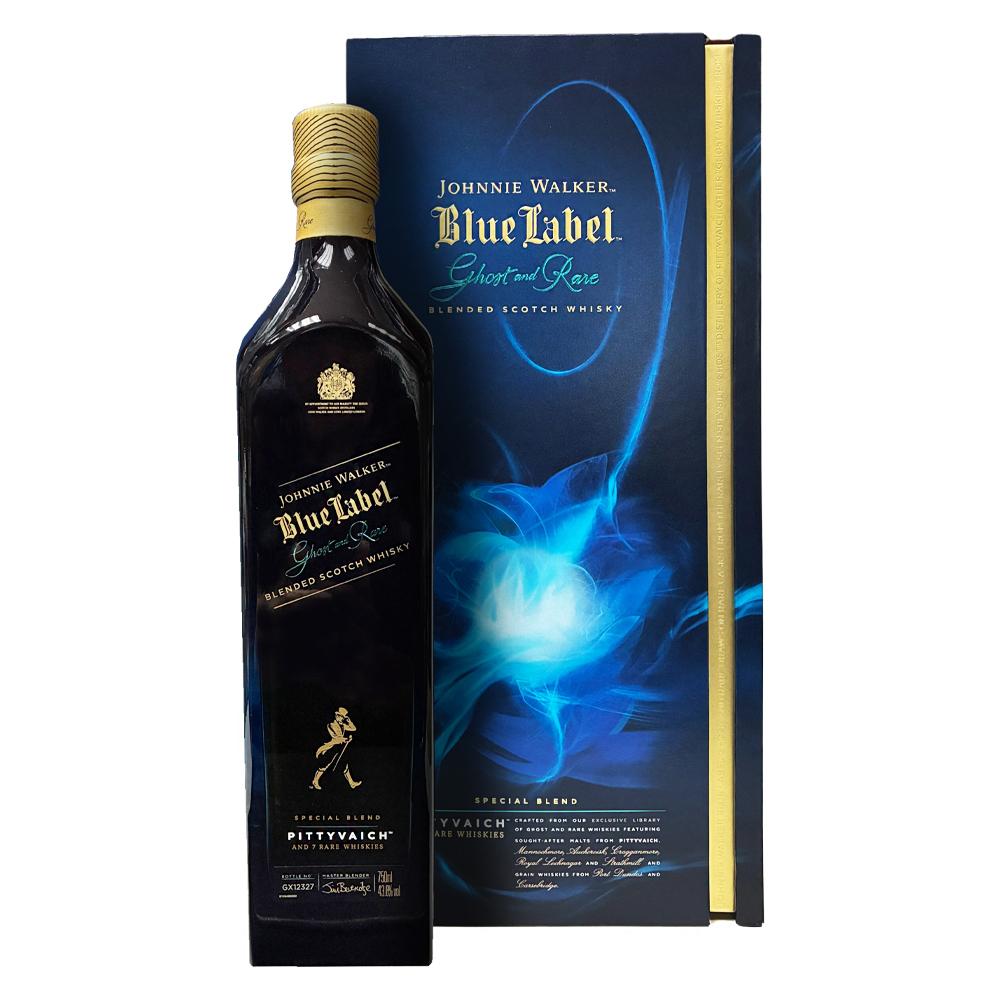 Johnnie Walker Blue Label Ghost and Rare Limited Edition Pittyvaich 43.8%      750ml