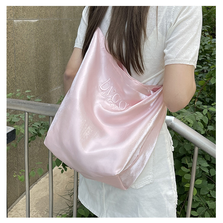 Satin Tote Bag
