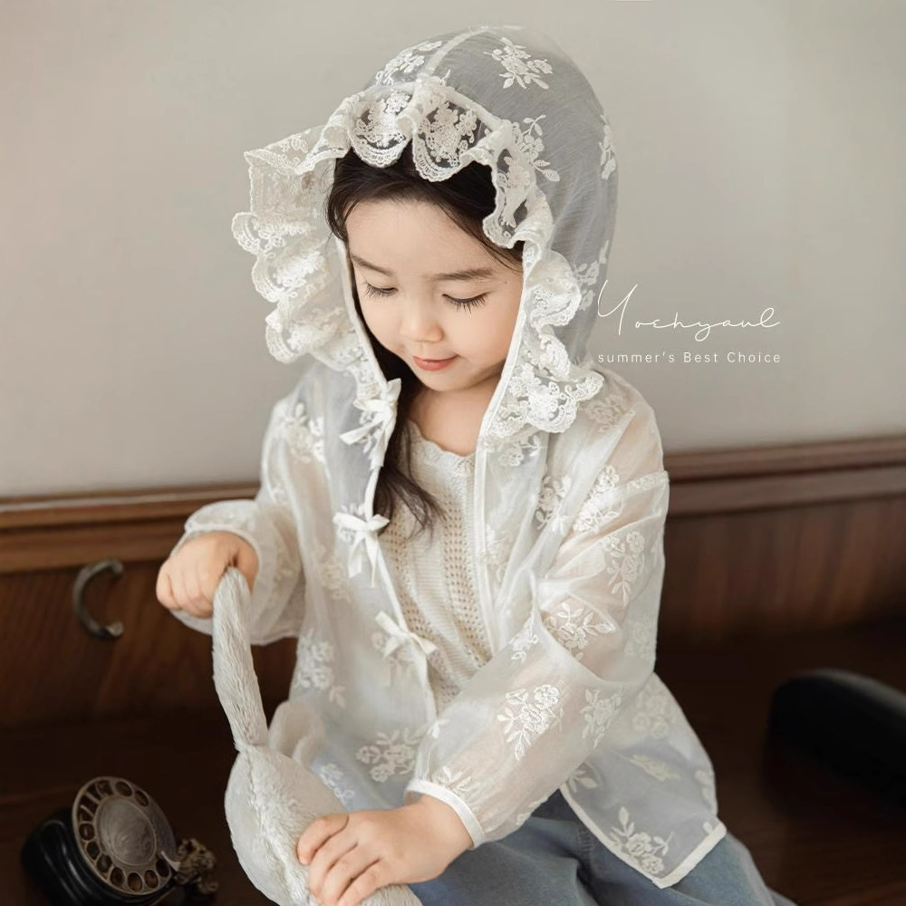 Korea lace sun jacket