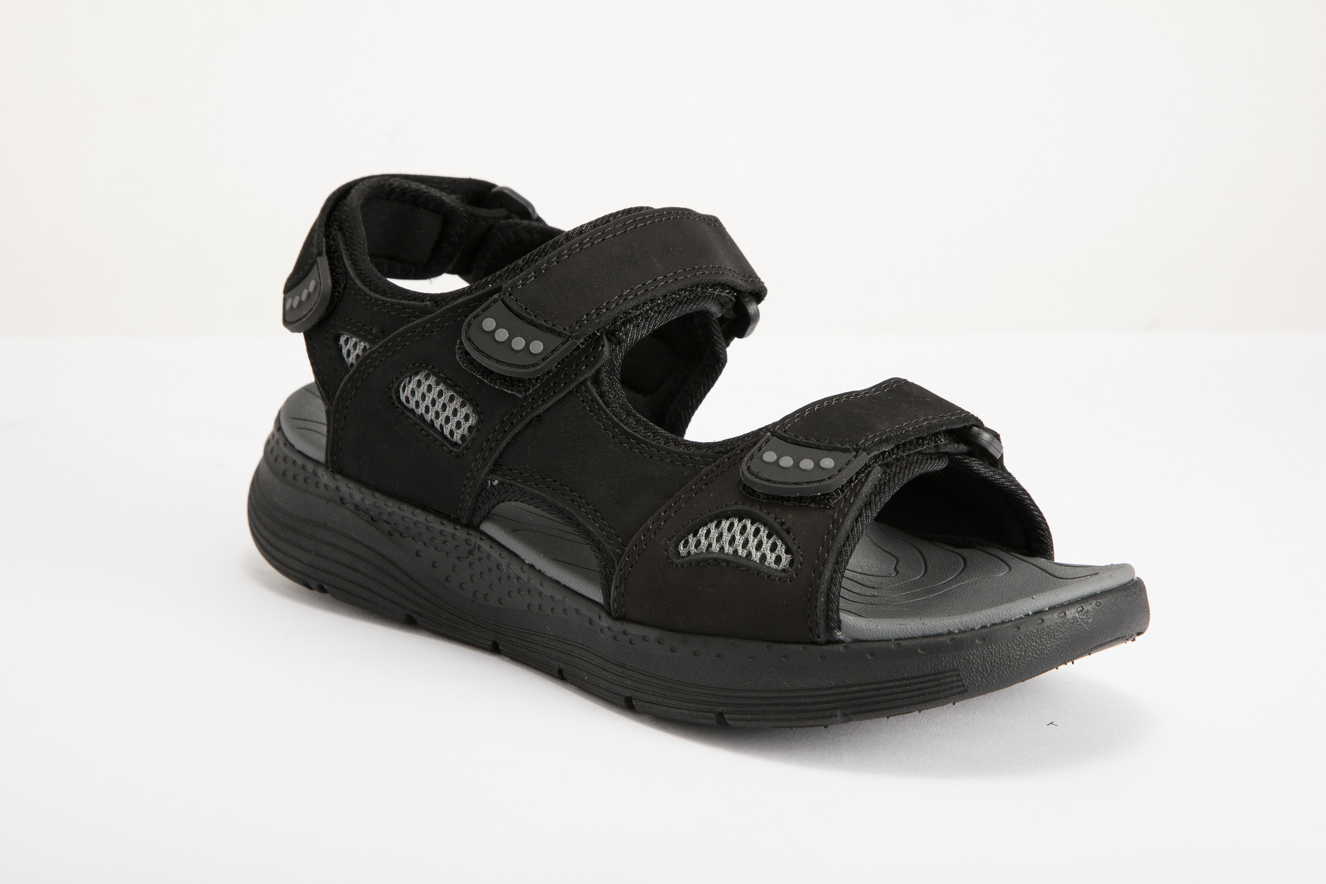 Josef Seibel - 男裝休閒涼鞋 25481353 12-BLK