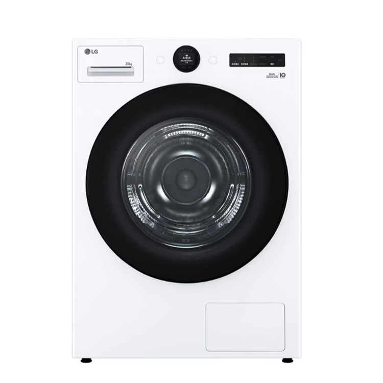 LG 樂金 20公斤 Wi-Fi AI Dryer 熱泵除濕式 雙迴轉變頻乾衣機(WR-20DW)