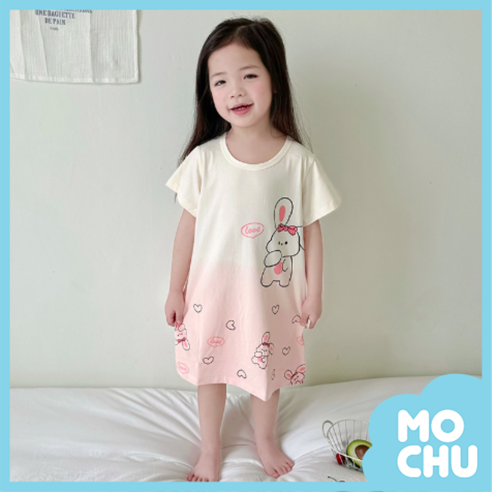 波娜兔短袖家居連身裙