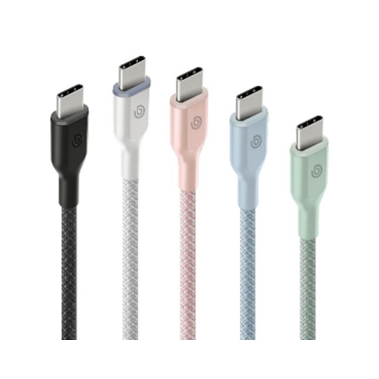 BAZIC Weave USB-C to USB-C 3A PD60W 1.5m 柔軟編織快充傳輸線