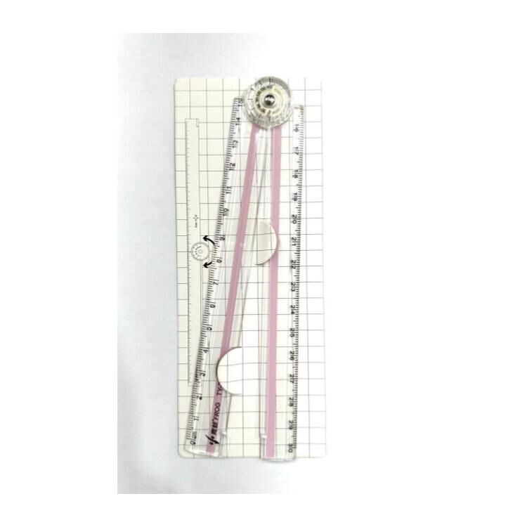 筌翔 30公分雙折量角分度尺 #1500208