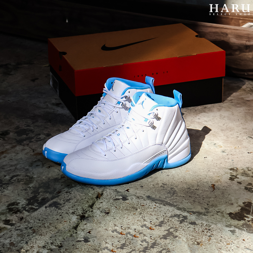 AIR JORDAN 12 "MELO" 大學藍 白藍 AJ12 籃球鞋 復古籃球鞋 CT8013-112